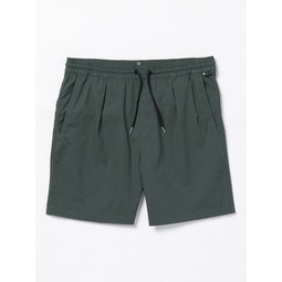 villa rue elastic waist shorts - stealth
