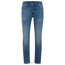 slim-fit jeans in super-soft blue denim