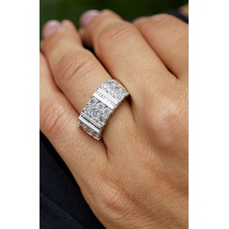 sterling 925 0.50tcw white diamond ring