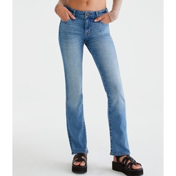 mid-rise bootcut jean