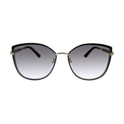 gg 0589sk 001 cat-eye sunglasses