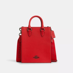 dylan tote in colorblock signature canvas