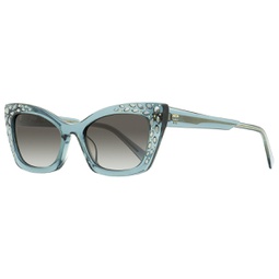 womens cat eye sunglasses 682sr 040 slate 55mm