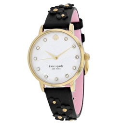 womens white mother of pearl dial watch