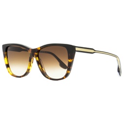 womens rectangular sunglasses vb639s 005 tortoise 57mm