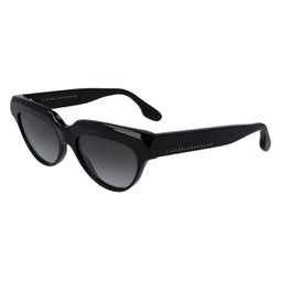 Victoria Beckham VB602S 001 Rectangle Sunglasses