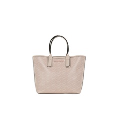 jodie small powder blush jacquard recycled polyester tote womens handbag