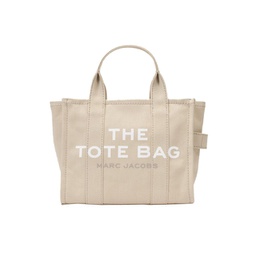 the mini tote bag - - beige - cotton