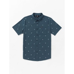 patterson short sleeve woven - faded navy