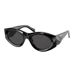 pr 20zs 1ab5s0 53mm womens oval sunglasses