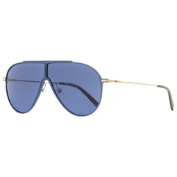 unisex navigator sunglasses 502s 423 matte blue/gold 65mm