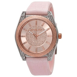 womens channing rose rose gold dial watch