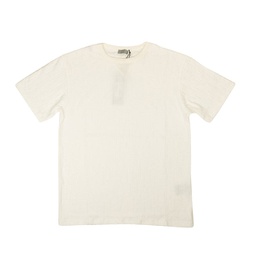 white terry oblique t-shirt