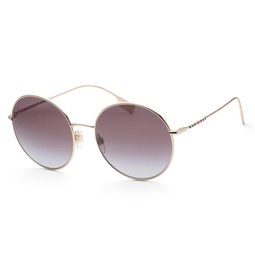 womens be3132-11098g pippa 58mm light gold sunglasses
