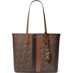 eliza-lg ew open tote bag in brown/luggage