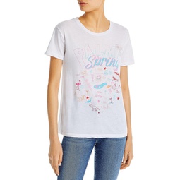 womens graphic casual t-shirt
