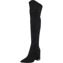 marriet womens pointed toe dressy knee-high boots