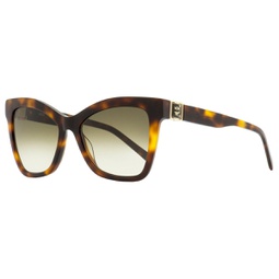 womens butterfly sunglasses 712s 215 tortoise 55mm