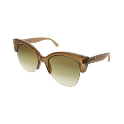 womens oval 56mm sunglasses