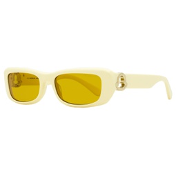 womens minuit sunglasses ml0245 25e ivory/gold 55mm