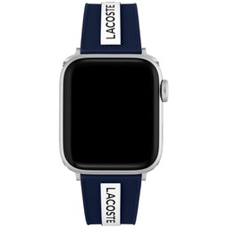 Striping Blue & White Silicone Strap for Apple Watch 38mm/40mm