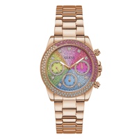 Womens Quartz Rose Gold-Tone Stainless Steel Bracelet Watch 38mm