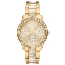 Womens Tibby Gold-Tone Stainless Steel Bracelet Watch 40mm