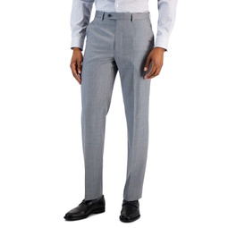 Mens Classic-Fit UltraFlex Stretch Flat Front Suit Pants