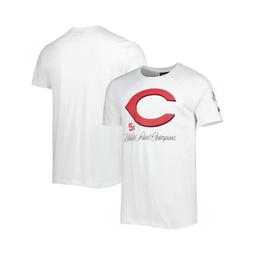 Mens White Cincinnati Reds Historical Championship T-shirt