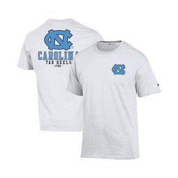Mens White North Carolina Tar Heels Stack 2-Hit T-shirt