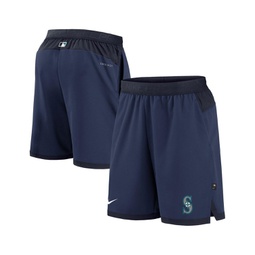 Mens Navy Seattle Mariners Authentic Collection Flex Vent Performance Shorts
