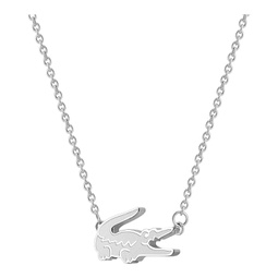 Stainless Steel Crocodile Necklace