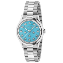Womens Swiss G-Timeless Multibee Stainless Steel Bracelet Watch 32mm