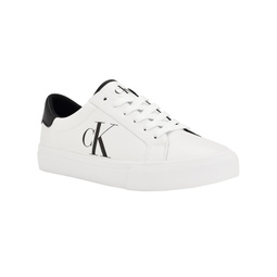 Mens Rex Lace-Up Slip-On Sneakers