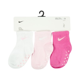 Baby Boys or Baby Girls Core Ankle Gripper Socks Pack of 3