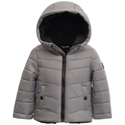 Baby Boys Plush Lined Midweight Puffer Jacket