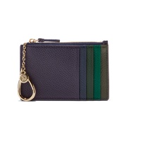 Leather Card Case with Zip