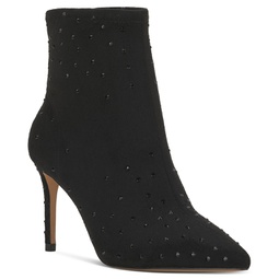Womens Semaja Pointed Toe Ankle Boots