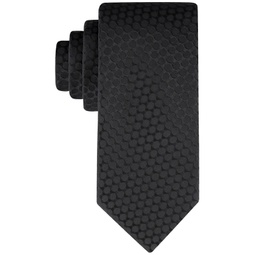Mens Asher Solid Textured Tie