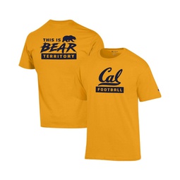Mens Gold Cal Bears Bear Territory Fan T-shirt