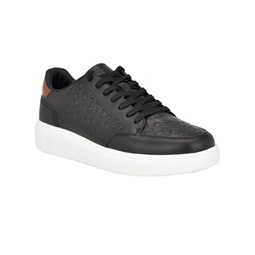 Mens Creve Lace Up Low Top Fashion Sneakers