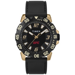 UFC Mens Champ Digital Black Silicone Watch 42mm