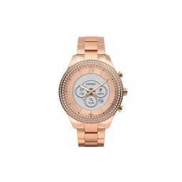 Womens Stella Gen 6 Hybrid Smart watch Rose Gold-Tone Stainless Steel