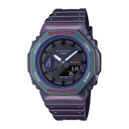 Mens Analog Digital Purple Resin Watch 50.0mm GA2100AH-6A