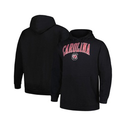 Mens Black South Carolina Gamecocks Arch Over Logo Big and Tall Pullover Hoodie