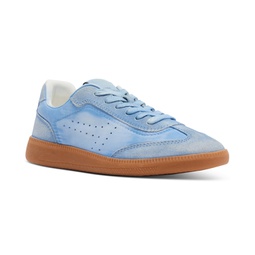 Womens Duo Low-Profile Lace-Up Sneakers