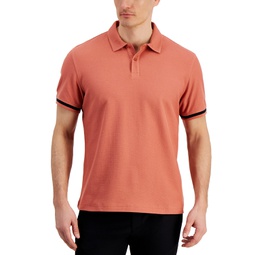 Mens Regular-Fit Tipped Polo Shirt
