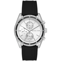 Womens Hadyn Chronograph Black Silicone Watch 42mm