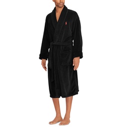 Mens Sleepwear Soft Cotton Kimono Velour Robe