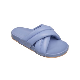 Womens Hayden Criss-Cross Flip Flop Slide Sandals